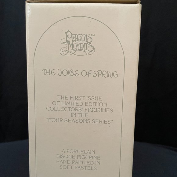 Precious Moments The Voice of Spring Porcelain Figurine - Picture 6 of 6